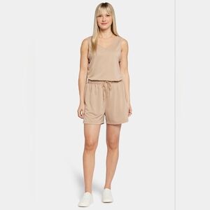NYDJ Tank And Shorts Lounge Set Tan XL